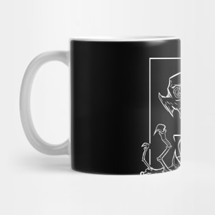 skull crawler Mug